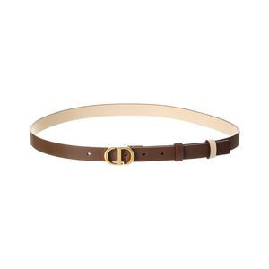 Dior 30 Montaigne Reversible Leather Belt, Brown